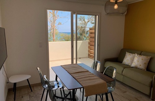 Bravone Condo | APARTMENT Les PIEDS DANS L'EAU - Sea view - 2 to 4 people
