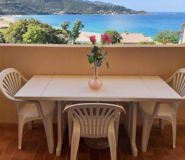 Calcatoggio Apartment | Apartment Liscia sea view, restaurant and supermarket 50m