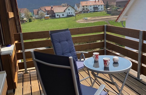 Bad Wildungen Apartment | Apartment mit Balkon und Bergblick Bad Wildungen, Ruhe, Urlaub ,wandern,