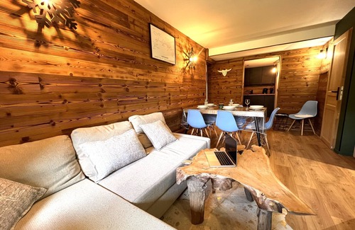 Plagne 1800 Apartment | Apartment-Mountain view-Private Bathroom