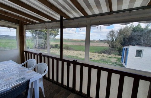 Yviers Apartment | Apartment "Mobile Home Serge" with Private Terrace, Shared Garden & Wi-Fi