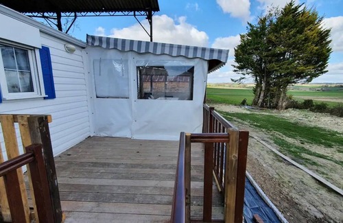 Yviers Apartment | Apartment "Mobile Home Serge" with Private Terrace, Shared Garden & Wi-Fi