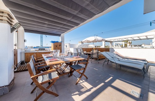 Orihuela Costa Apartment | Apartment "Oasis Beach 3" with Sea View, Pool, 2 Private Terraces & Wi-Fi