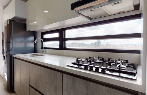 Chico Norte III Apartment | Apartment on the 9th floor of the Kappadocia building in Bogota