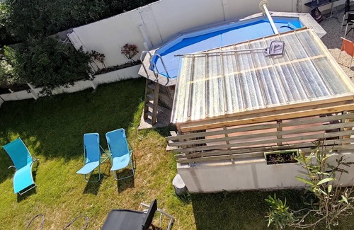 Landeda Apartment | apartment on the dunes of St Marguerite with heated pool above ground 3 * "