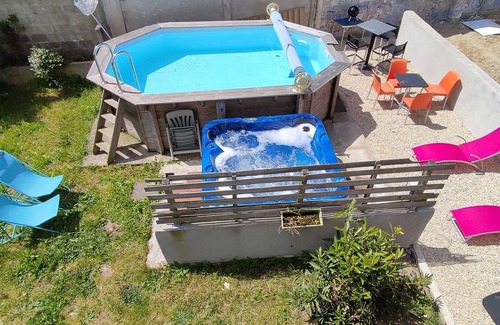 Landeda Apartment | Apartment on the dunes of St Marguerite with heated above ground pool 3 *