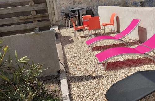 Landeda Apartment | Apartment on the dunes of St Marguerite with heated above ground pool 3 *