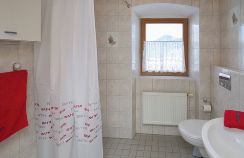 Samerberg Apartment | Apartment on the first floor, 1 bedroom, living room, bathroom and WC