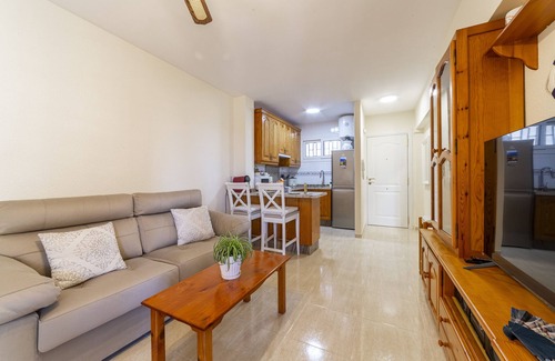 Aguadulce Apartment | Apartment "Playa Aguadulce" with Sea View, Private Terrace & Wi-Fi