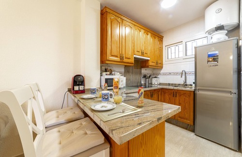 Aguadulce Apartment | Apartment "Playa Aguadulce" with Sea View, Private Terrace & Wi-Fi
