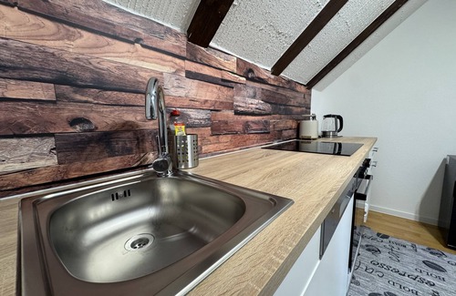Bad Wildbad Apartment | Apartment-Private Bathroom-Countryside view