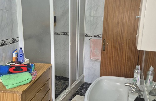 Vila Franca do Campo Apartment | Apartment 'Casa Sao Pedro 2' with Sea View, Wi-Fi and Air Conditioning