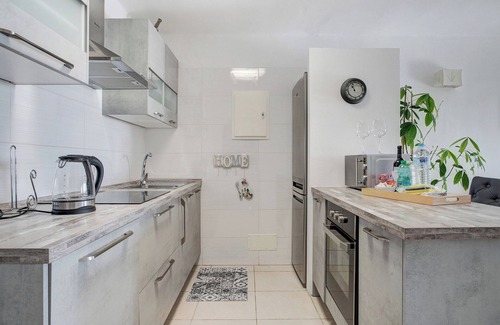 Playa Blanca Apartment | Apartment Puerto Chico P with Sea View, Pool, Terrace & Wi-Fi
