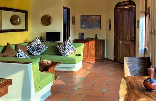 Brisas de Zicatela Apartment | Apartment Rental Ocean View 3 Blks. to Beach 1 Bedr 1.5 Bath Starlink AC