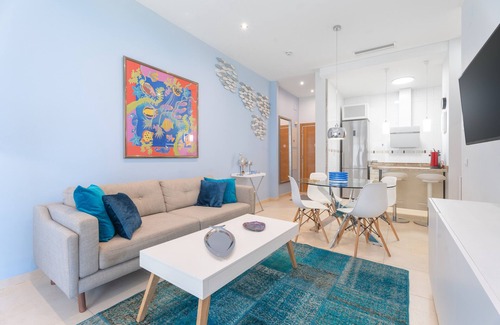 Alboraya Apartment | Apartment 'Seaside Modern Flat' with Sea View, Wi-Fi and Air Conditioning