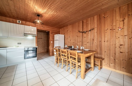 Saint-Jean-dʼAulps Apartment | Apartment 'Sherpa - 10 Pers' with Mountain View, Shared Terrace and Wi-Fi