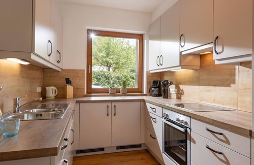 Soell Apartment | Apartment, shower, WC, garden side - Au Pension