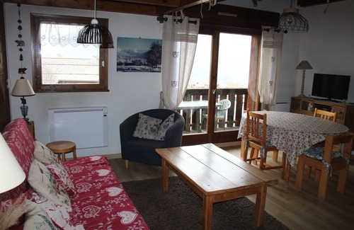 Combloux Apartment | Apartment sleeps 6 with mezzanine