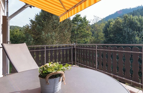 Bad Herrenalb Apartment | Apartment 'Sonnenschein' with Shared Garden, Balcony and Wi-Fi