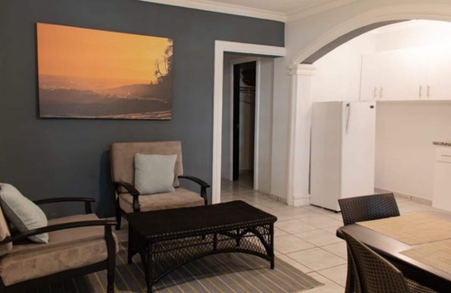 Cabarete Apartment | Apartment steps from a quiet surfing beach, pool/TV/Wi-fi/AC