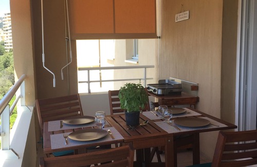 Ajaccio Apartment | Apartment T3 rated 3 stars sea view with terrace, beach 2 minutes walk