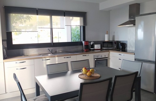 Olmeta-di-Tuda Apartment | Apartment T3 sleeps 6/Private residence with swimming pool.