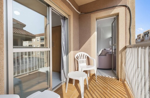 Torrevieja Apartment | Apartment 'Torri Apartments' with Sea View, Wi-Fi and Air Conditioning