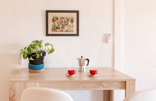Puerto de Mazarron Apartment | Apartment 'Vistas Al Mar' with Sea View, Wi-Fi and Air Conditioning