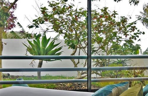 Lagoa Apartment | Apartment w/garden, hot water inflatable Spa and sea view.