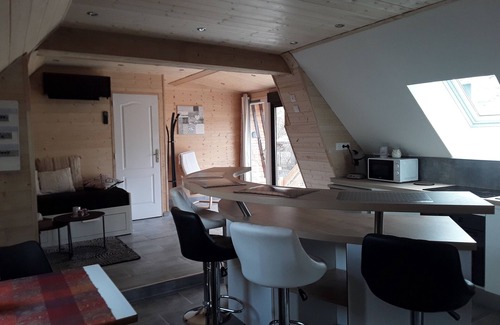 Chatel-en-Trieves Apartment | Apartment with whirlpool bath