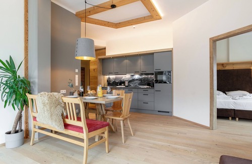 Haus im Ennstal Apartment | Apartment with private sauna and a large terrace
