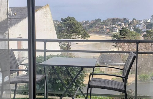 Perros-Guirec Apartment | Apartment with balcony SEA VIEW Trestraou beach in PERROS-GUIREC