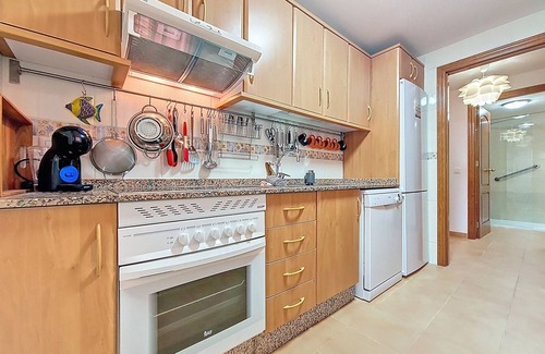 Mar de Cristal Apartment | Apartment with direct access to the pool