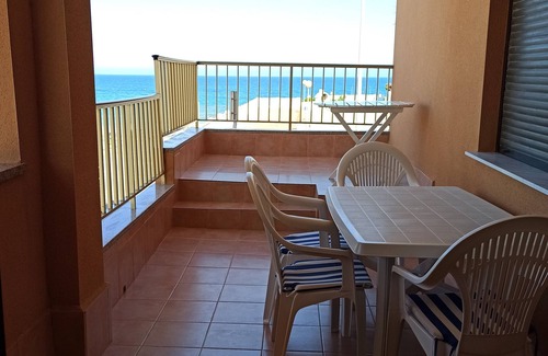 Torre de la Horadada Apartment | Apartment with large terrace by the sea, next to the beach