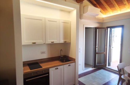 Peccioli Apartment | Apartment with large panoramic terrace in the center of the village.