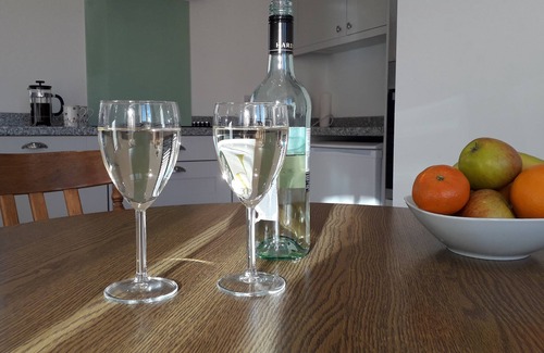 Clyst Saint George Apartment | Apartment with one king bed with shower room