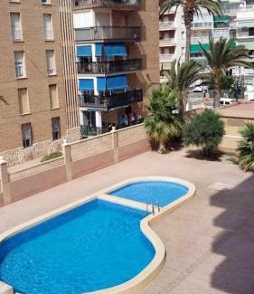 Aguilas Apartment | Apartment with pool in Águilas 75 m² with sea view
