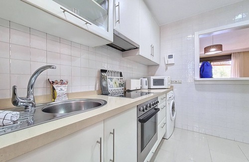Roda Apartment | Apartment with pool views, parking and Wi-Fi