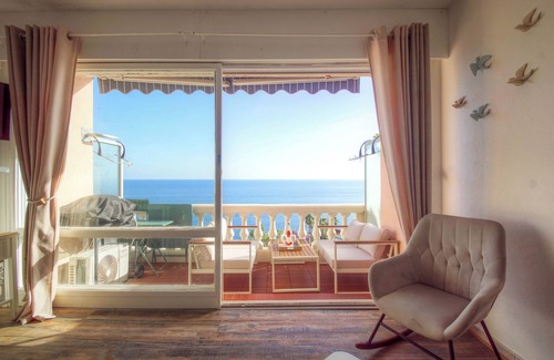 Antheor Apartment | Apartment with sea and beach view on foot in Anthéor