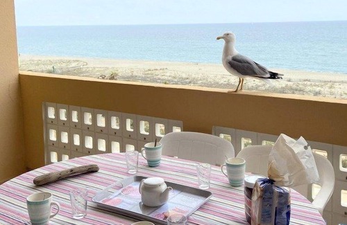 Le Barcares Apartment | Apartment with sea view, communal pool and private parking 6ARGO506