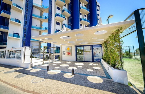 Punta Prima Apartment | Apartment with sea view for 6 people, first line, Sea Senses, WIFI, SPA, Gym, Bennecke Velvet