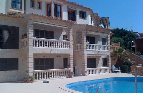 Cala Agulla Apartment | Apartment with stunning sea views on Cala Guya terrace/balcony