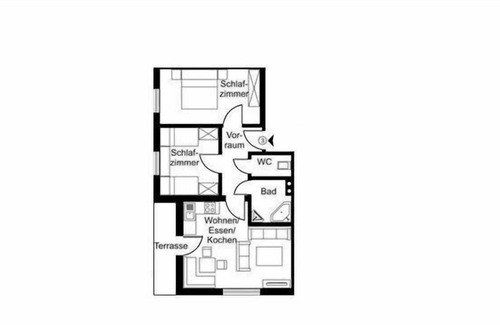 Obertauern Apartment | Apartment with terrace 3