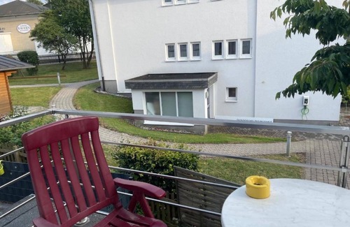 Usseln Apartment | Apartment 'Zentral' with Private Garden and Balcony