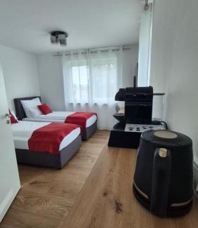 Sondelfingen House | Apartments Seibel Doppel-Zweibettzimmer mit Balkon