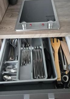 Sondelfingen House | Apartments Seibel Doppel-Zweibettzimmer mit Küche und Wintergarten