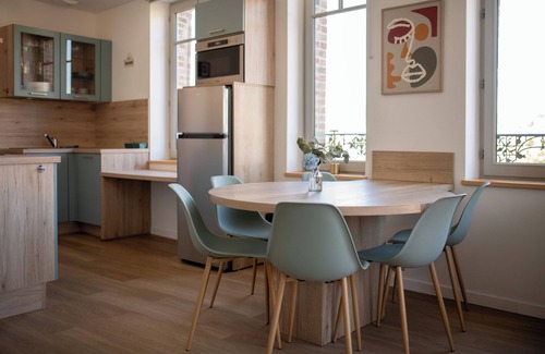 Le Treport Apartment | App Marguerite - Villa Bon Accueil near the sea