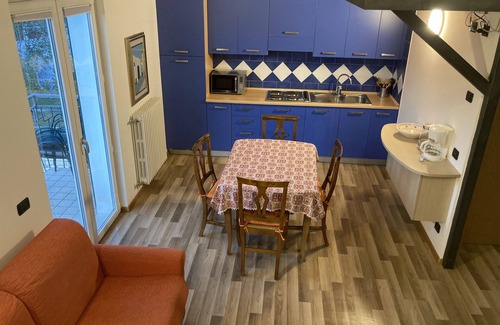 Malcesine Apartment | App with 2 ideal e rooms for 4 people with lake view and private parking space