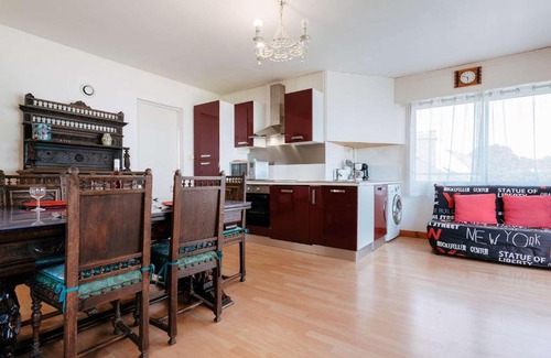 La Trinite-sur-Mer Apartment | Appart 3P pour 4, plage à 20m, wifi, balcon - FR-1-477-225