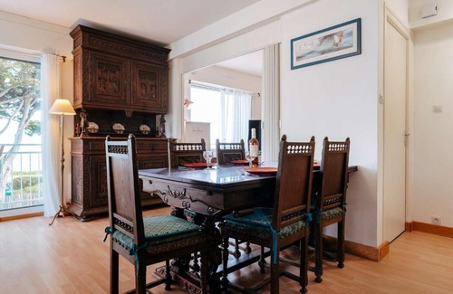 La Trinite-sur-Mer Apartment | Appart 3P pour 4, plage à 20m, wifi, balcon - FR-1-477-225